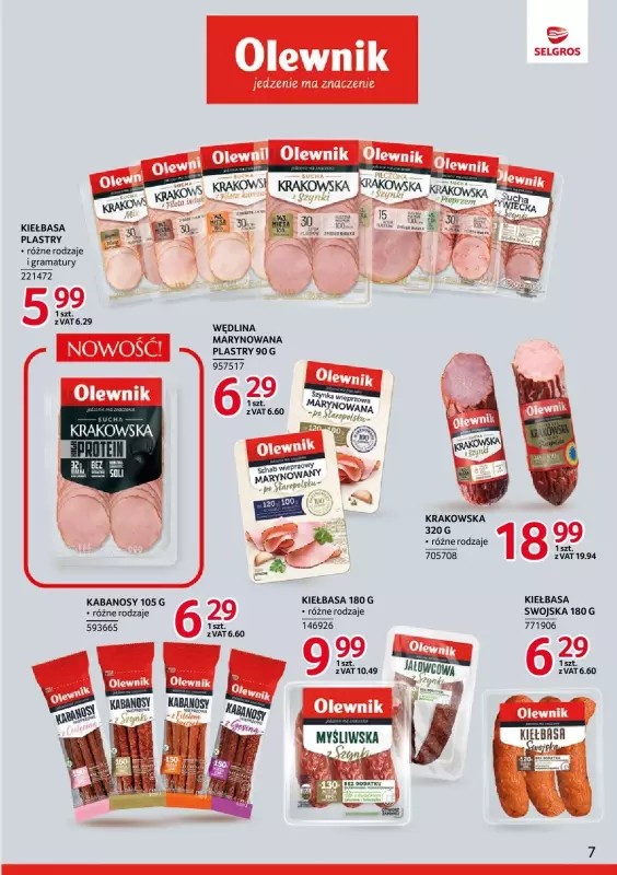 Selgros - gazetka promocyjna Katalog Markowe produkty od czwartku 23.01 do środy 05.02 - strona 7