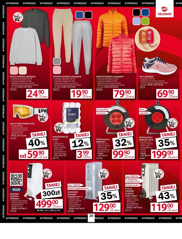 Selgros - gazetka promocyjna Oferta przemysłowa od czwartku 23.01 do środy 05.02 - strona 20