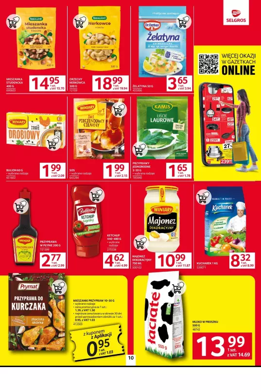 Selgros - gazetka promocyjna Oferta spożywcza od czwartku 06.02 do środy 19.02 - strona 10