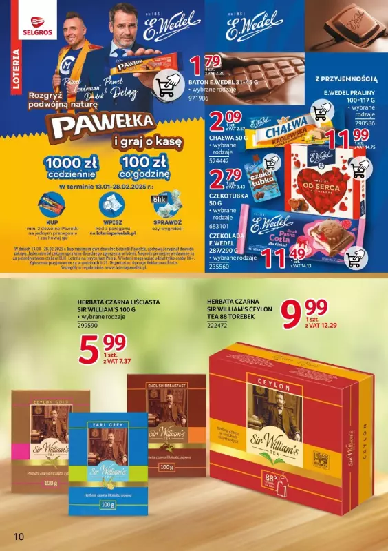 Selgros - gazetka promocyjna Katalog Markowe Produkty od czwartku 06.02 do środy 19.02 - strona 10