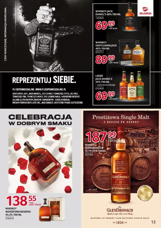 Selgros - gazetka promocyjna Katalog Markowe Produkty od czwartku 06.02 do środy 19.02 - strona 13