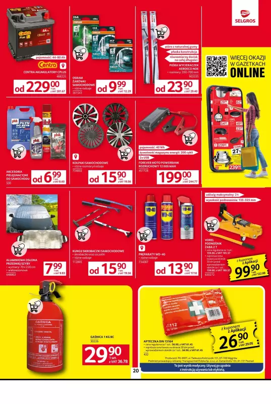 Selgros - gazetka promocyjna Oferta przemysłowa od czwartku 06.02 do środy 19.02 - strona 22