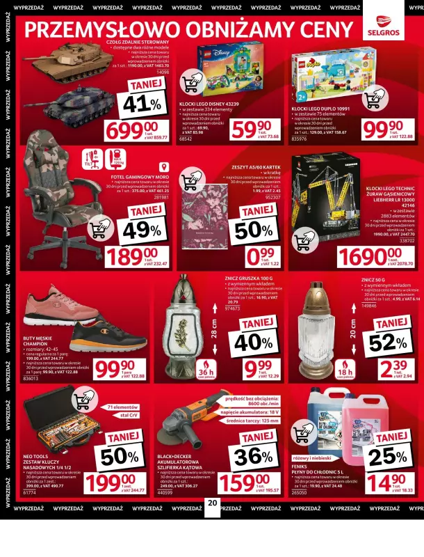 Selgros - gazetka promocyjna Oferta przemysłowa od czwartku 20.02 do środy 05.03 - strona 22