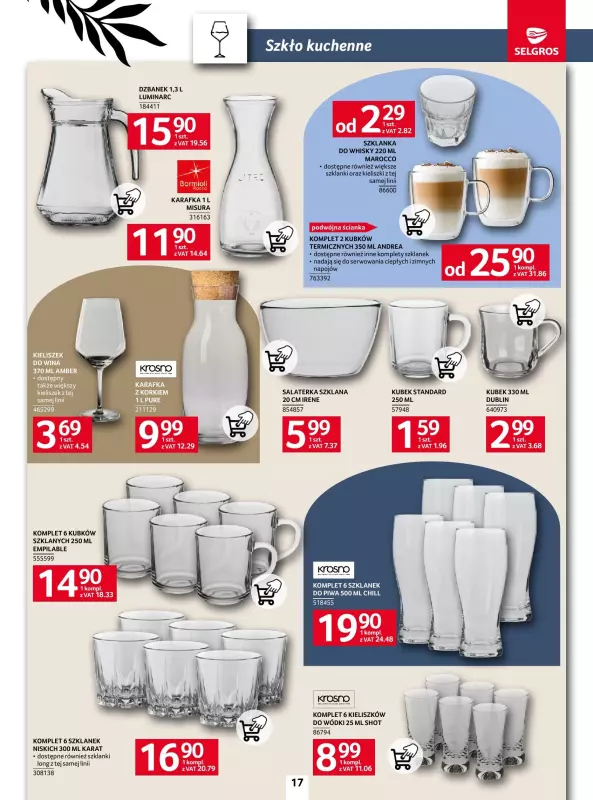 Selgros - gazetka promocyjna Katalog Home&Deco od czwartku 20.02 do środy 05.03 - strona 17