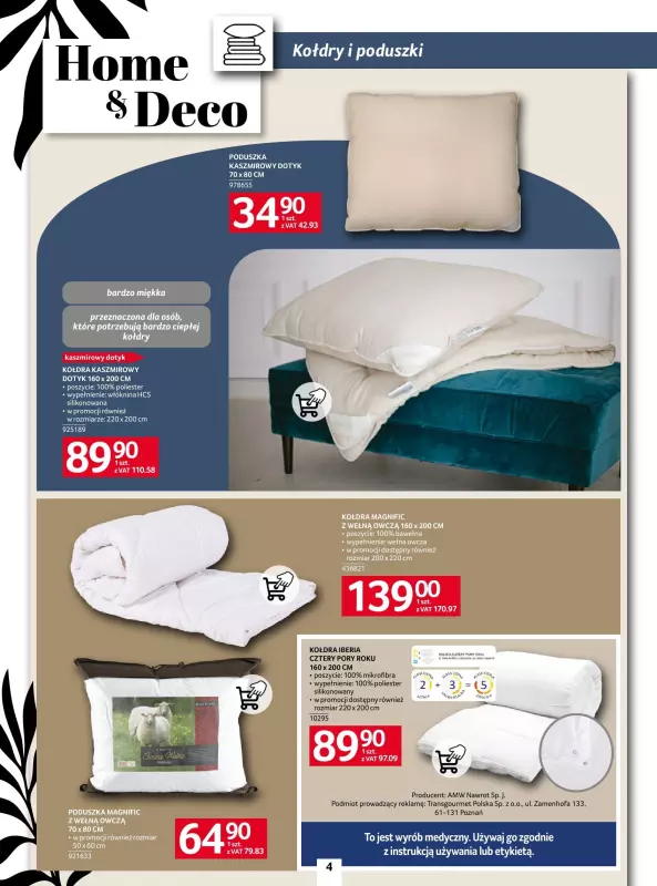 Selgros - gazetka promocyjna Katalog Home&Deco od czwartku 20.02 do środy 05.03 - strona 4