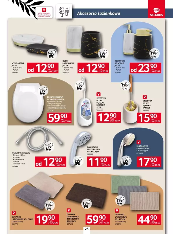 Selgros - gazetka promocyjna Katalog Home&Deco od czwartku 20.02 do środy 05.03 - strona 25