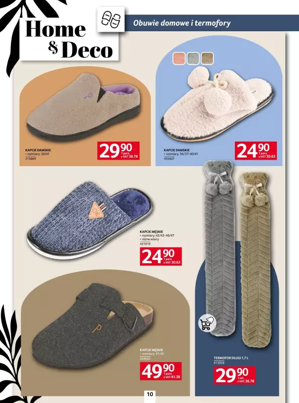 Selgros - gazetka promocyjna Katalog Home&Deco od czwartku 20.02 do środy 05.03 - strona 10