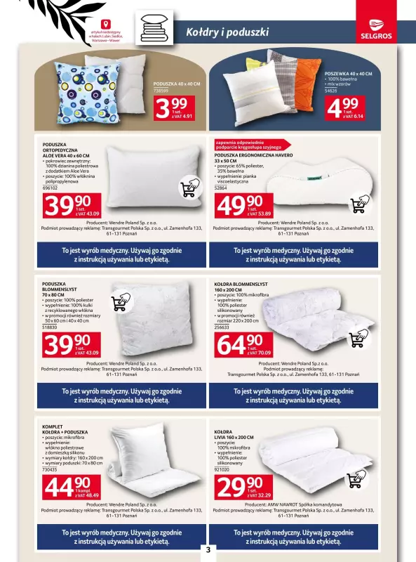 Selgros - gazetka promocyjna Katalog Home&Deco od czwartku 20.02 do środy 05.03 - strona 3