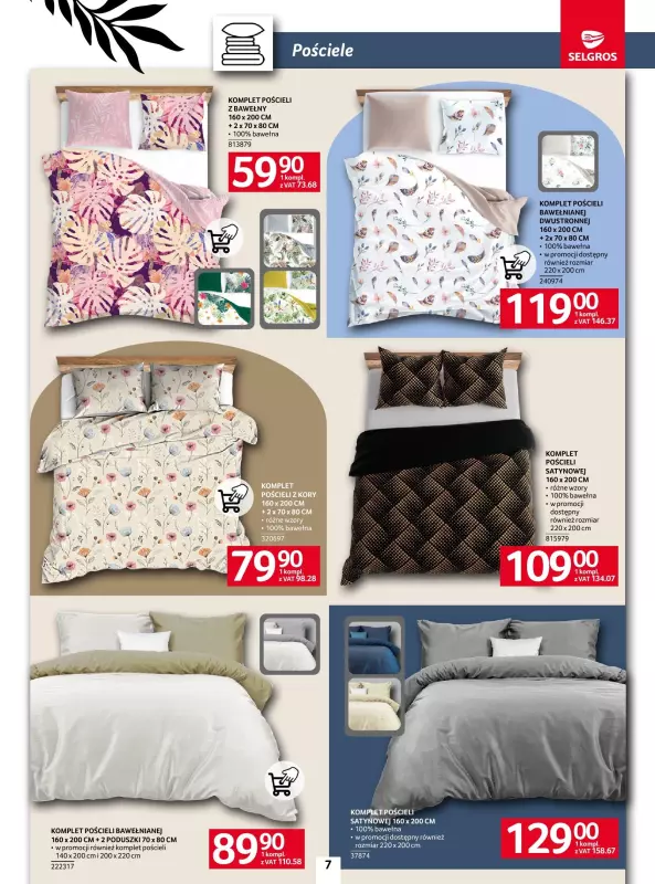 Selgros - gazetka promocyjna Katalog Home&Deco od czwartku 20.02 do środy 05.03 - strona 7