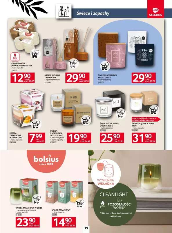 Selgros - gazetka promocyjna Katalog Home&Deco od czwartku 20.02 do środy 05.03 - strona 19