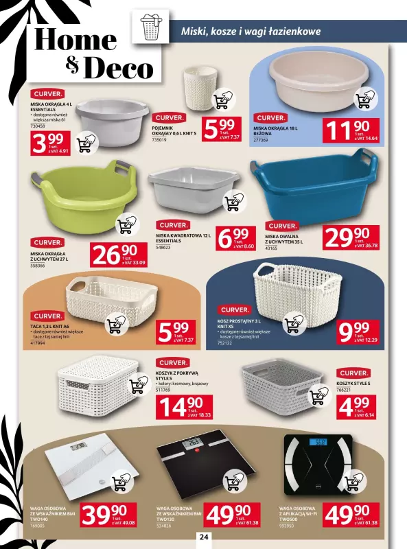 Selgros - gazetka promocyjna Katalog Home&Deco od czwartku 20.02 do środy 05.03 - strona 24