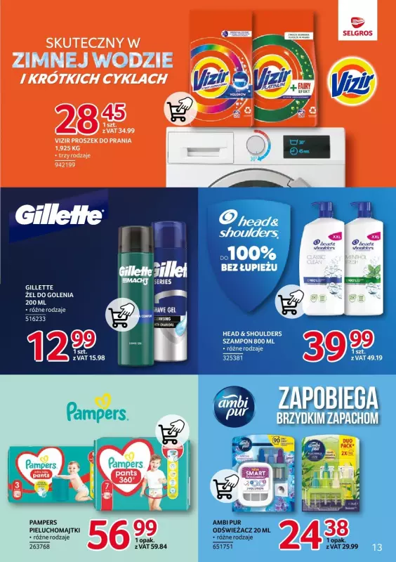 Selgros - gazetka promocyjna Katalog Markowe Produkty od czwartku 20.02 do środy 05.03 - strona 13