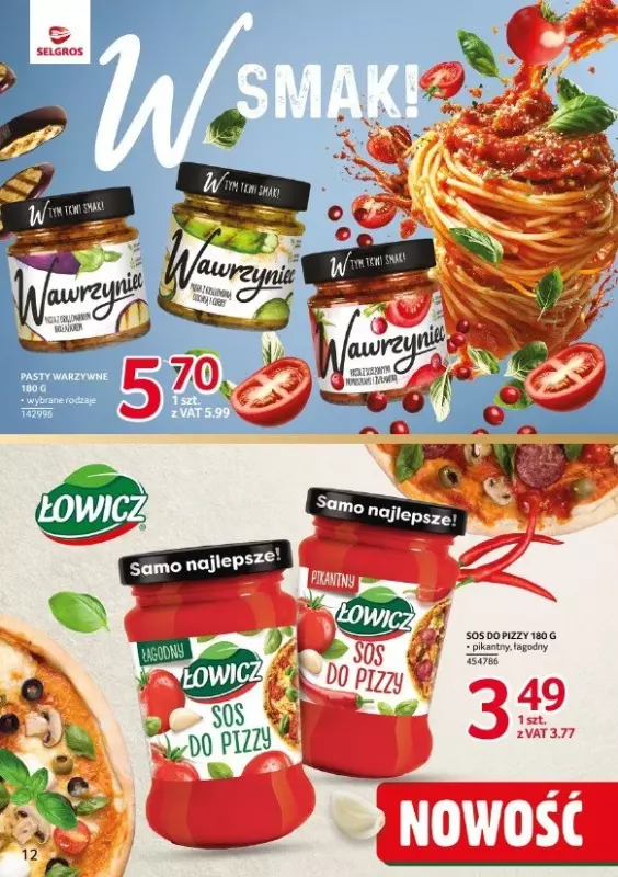 Selgros - gazetka promocyjna Katalog Markowe produkty od czwartku 06.03 do środy 19.03 - strona 12