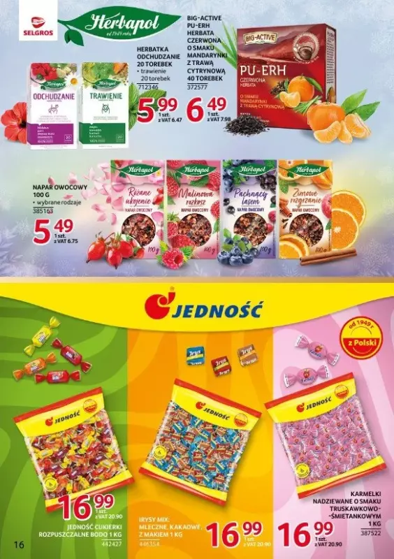 Selgros - gazetka promocyjna Katalog Markowe produkty od czwartku 06.03 do środy 19.03 - strona 16