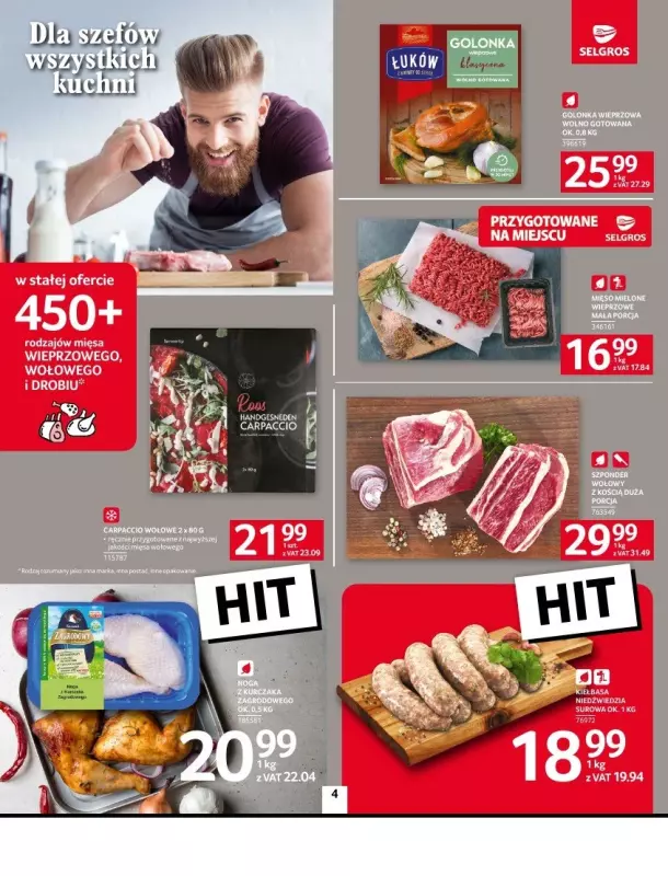 Selgros - gazetka promocyjna Oferta spożywcza od czwartku 06.03 do środy 19.03 - strona 4