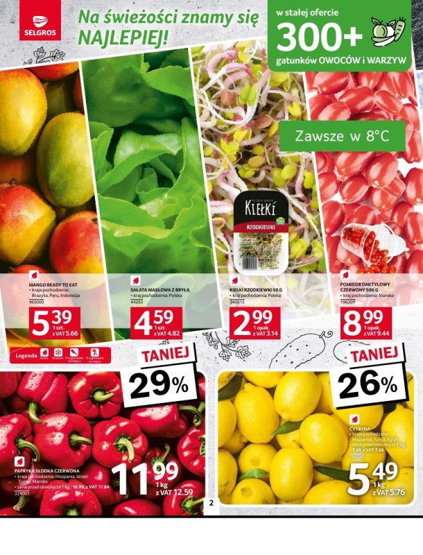 Selgros - gazetka promocyjna Oferta spożywcza od czwartku 20.03 do środy 02.04 - strona 2