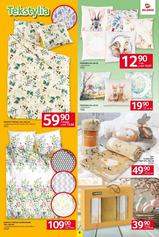 Selgros - gazetka promocyjna Katalog Wielkanoc od czwartku 20.03 do poniedziałku 21.04 - strona 8