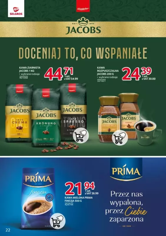 Selgros - gazetka promocyjna Katalog Markowe Produkty od czwartku 24.04 do środy 07.05 - strona 22