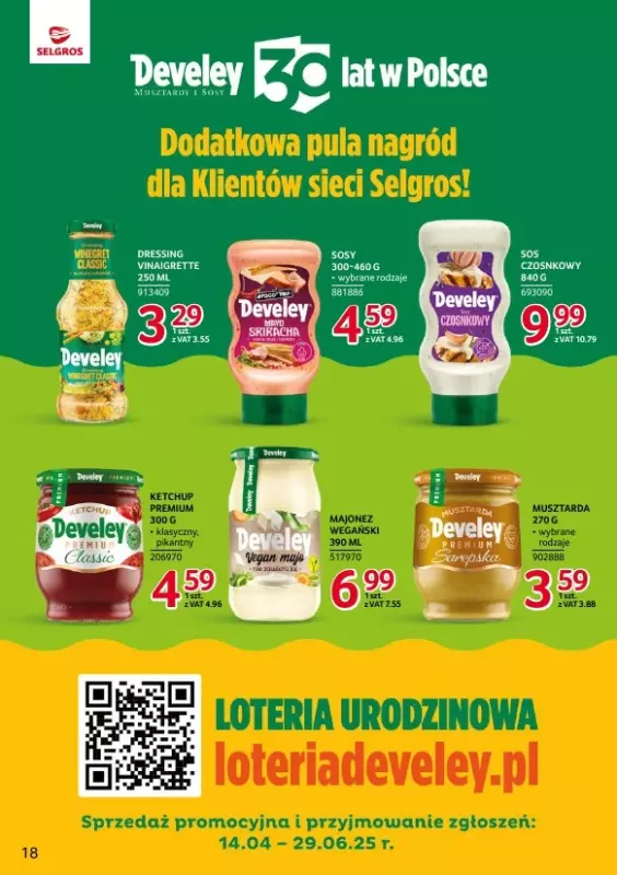Selgros - gazetka promocyjna Katalog Markowe Produkty od czwartku 24.04 do środy 07.05 - strona 18