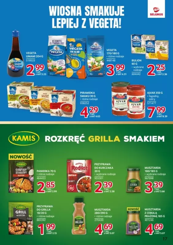 Selgros - gazetka promocyjna Katalog Markowe Produkty od czwartku 24.04 do środy 07.05 - strona 17