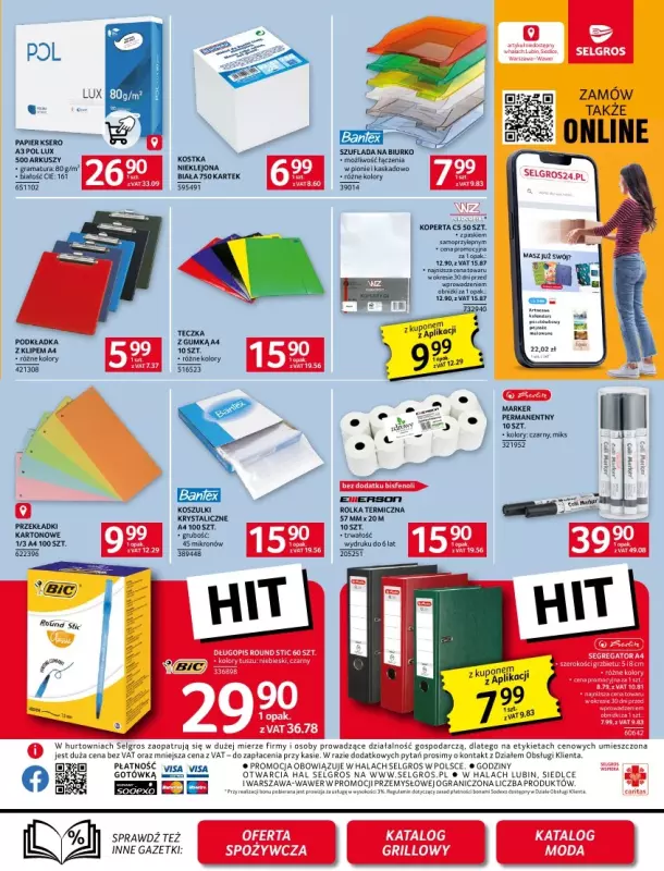 Selgros - gazetka promocyjna Oferta przemysłowa od czwartku 24.04 do środy 07.05 - strona 21