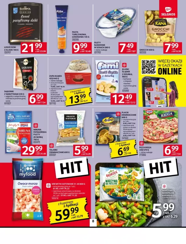 Selgros - gazetka promocyjna Oferta spożywcza od czwartku 24.04 do środy 07.05 - strona 8