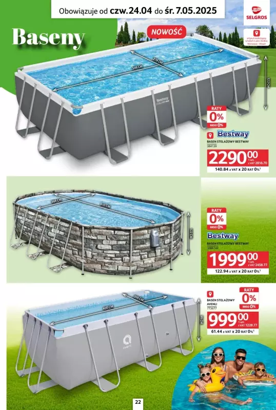 Selgros - gazetka promocyjna Katalog Grill od czwartku 24.04 do środy 07.05 - strona 22