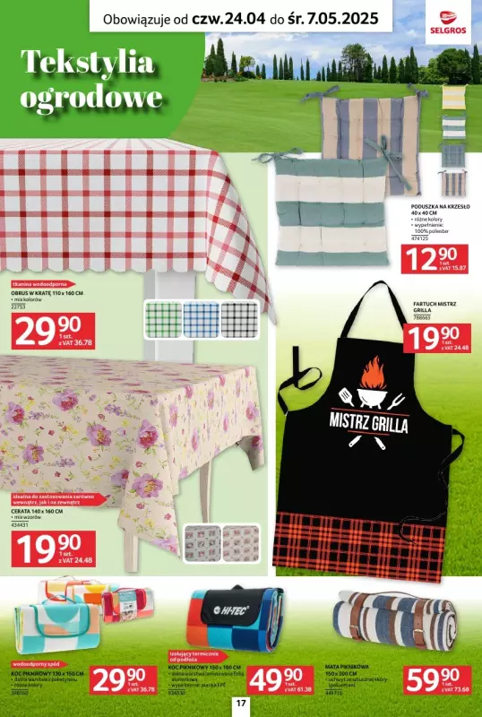Selgros - gazetka promocyjna Katalog Grillowanie od czwartku 24.04 do środy 07.05 - strona 30