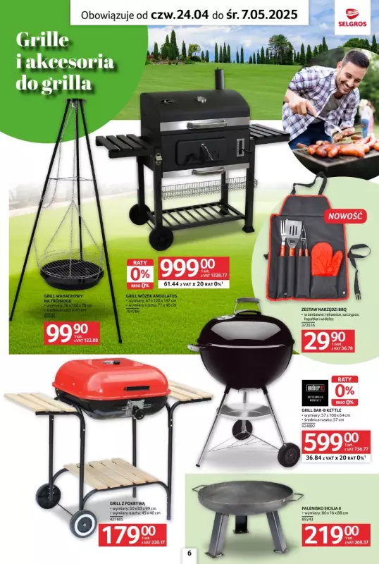 Selgros - gazetka promocyjna Katalog Grillowanie od czwartku 24.04 do środy 07.05 - strona 19