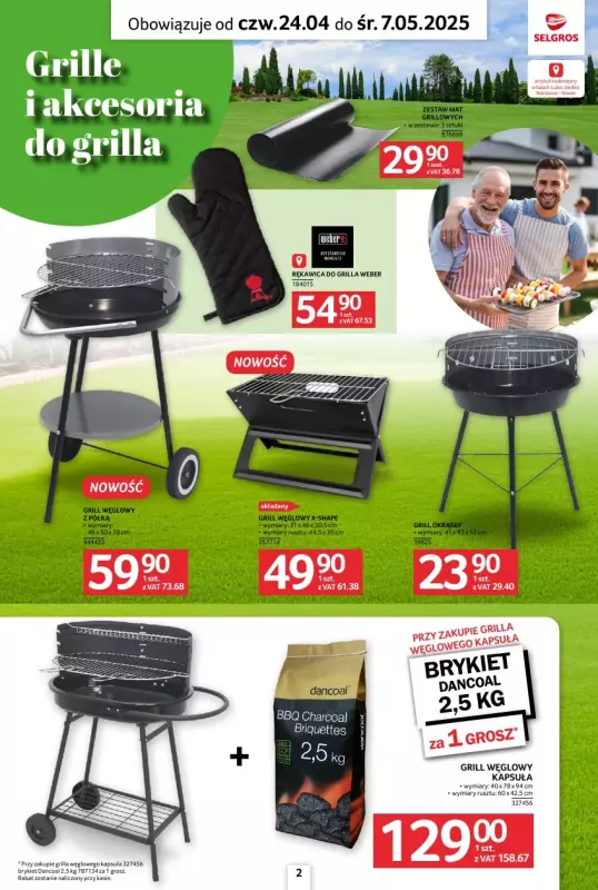 Selgros - gazetka promocyjna Katalog Grillowanie od czwartku 24.04 do środy 07.05 - strona 15