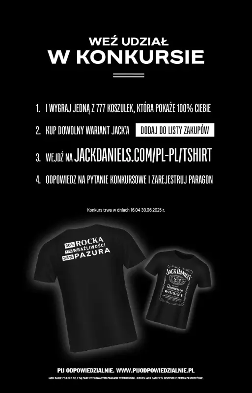 Selgros - gazetka promocyjna Jack Daniel’s na Majówkę w Selgros  