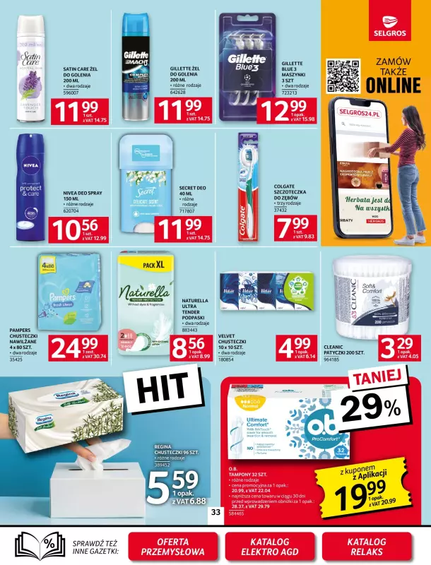 Selgros - gazetka promocyjna Oferta spożywcza od czwartku 08.05 do środy 21.05 - strona 33