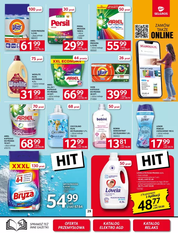 Selgros - gazetka promocyjna Oferta spożywcza od czwartku 08.05 do środy 21.05 - strona 29