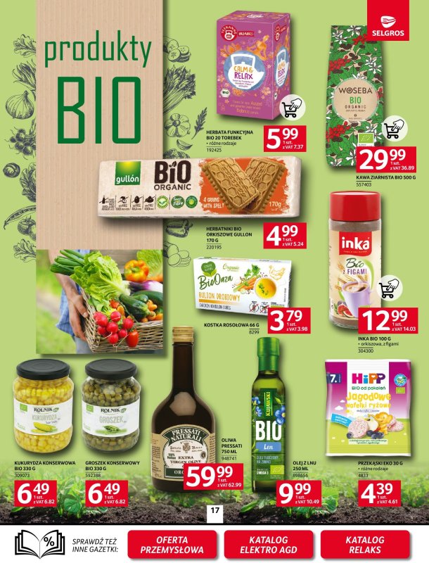 Selgros - gazetka promocyjna Oferta spożywcza od czwartku 08.05 do środy 21.05 - strona 17