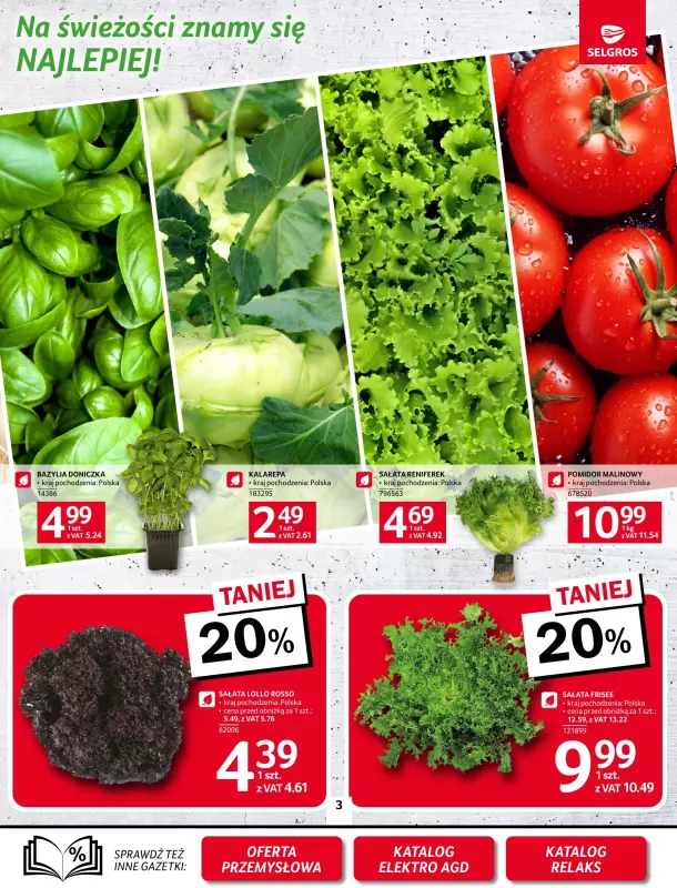 Selgros - gazetka promocyjna Oferta spożywcza od czwartku 08.05 do środy 21.05 - strona 3