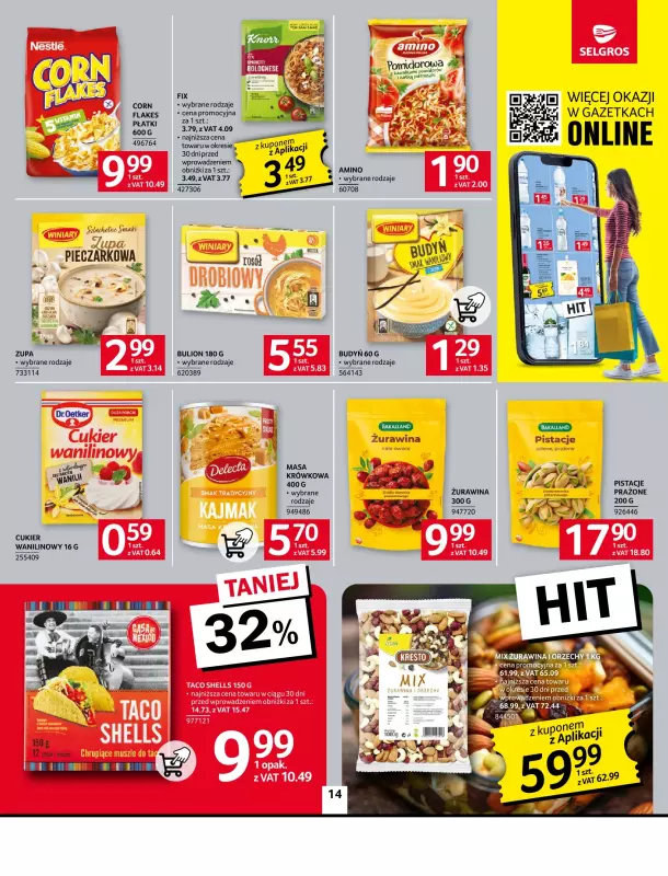 Selgros - gazetka promocyjna Oferta spożywcza od czwartku 08.05 do środy 21.05 - strona 14
