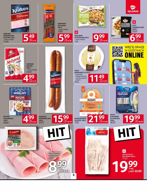 Selgros - gazetka promocyjna Oferta spożywcza od czwartku 08.05 do środy 21.05 - strona 8
