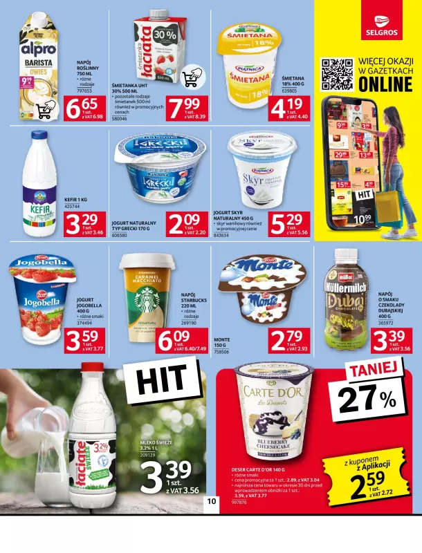 Selgros - gazetka promocyjna Oferta spożywcza od czwartku 08.05 do środy 21.05 - strona 10
