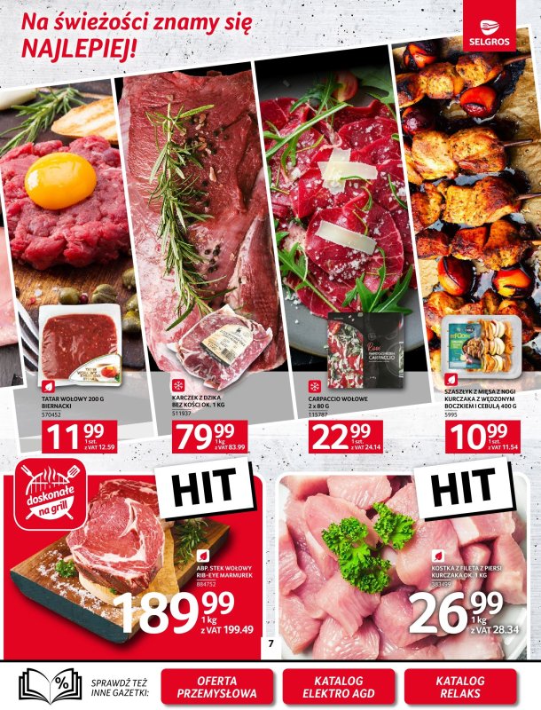 Selgros - gazetka promocyjna Oferta spożywcza od czwartku 08.05 do środy 21.05 - strona 7