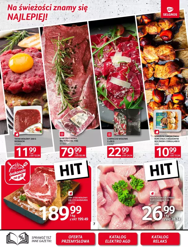 Selgros - gazetka promocyjna Oferta spożywcza od czwartku 08.05 do środy 21.05 - strona 7