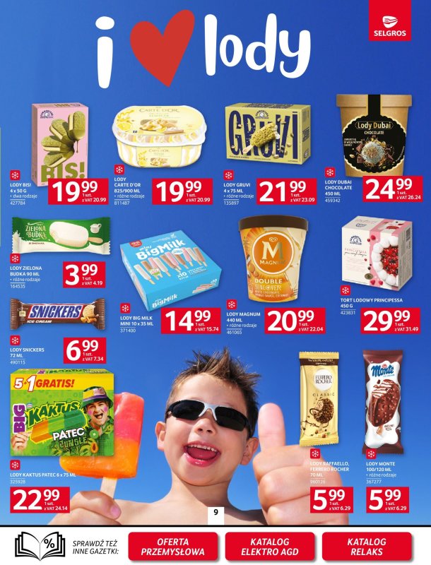 Selgros - gazetka promocyjna Oferta spożywcza od czwartku 08.05 do środy 21.05 - strona 9