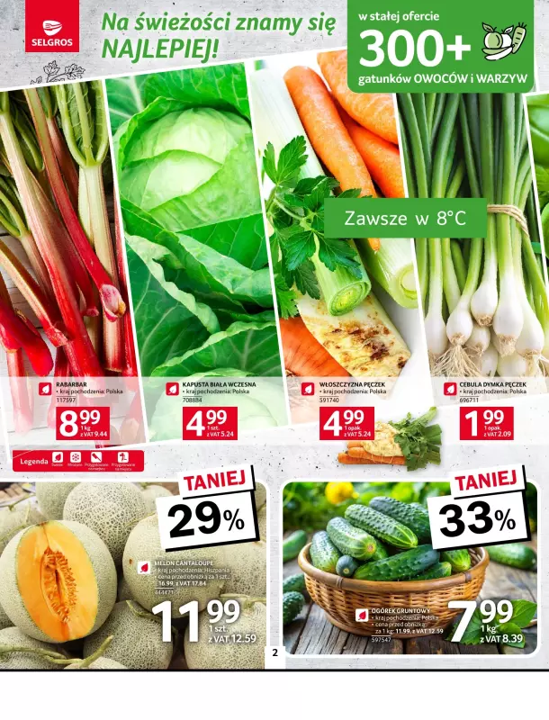 Selgros - gazetka promocyjna Oferta spożywcza od czwartku 08.05 do środy 21.05 - strona 2