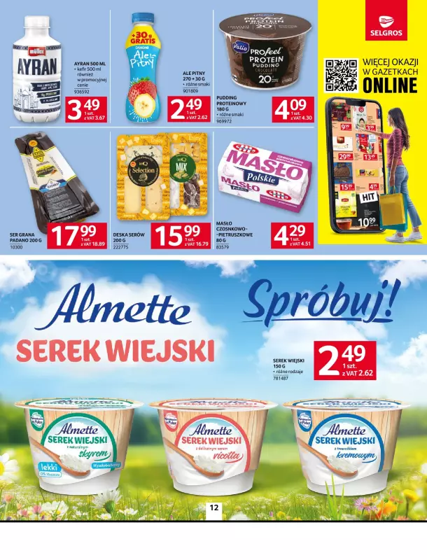 Selgros - gazetka promocyjna Oferta spożywcza od czwartku 08.05 do środy 21.05 - strona 12