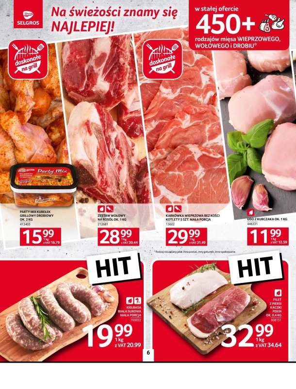 Selgros - gazetka promocyjna Oferta spożywcza od czwartku 08.05 do środy 21.05 - strona 6