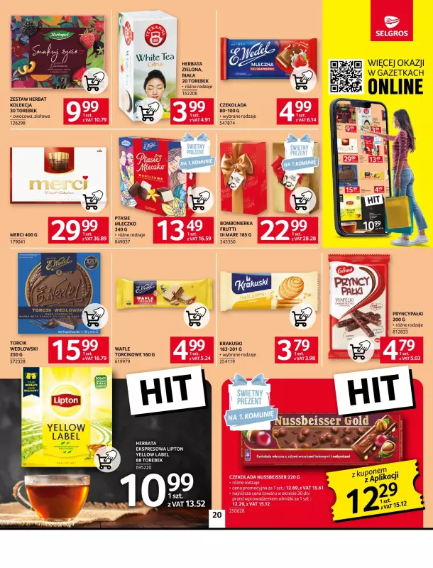 Selgros - gazetka promocyjna Oferta spożywcza od czwartku 08.05 do środy 21.05 - strona 20