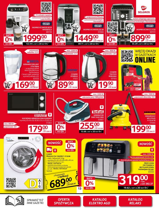 Selgros - gazetka promocyjna Oferta przemysłowa od czwartku 08.05 do środy 21.05 - strona 13