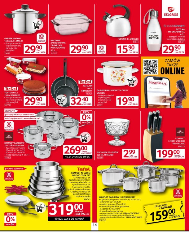 Selgros - gazetka promocyjna Oferta przemysłowa od czwartku 08.05 do środy 21.05 - strona 14