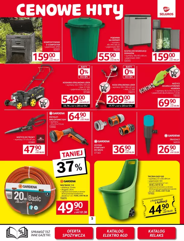 Selgros - gazetka promocyjna Oferta przemysłowa od czwartku 08.05 do środy 21.05 - strona 5