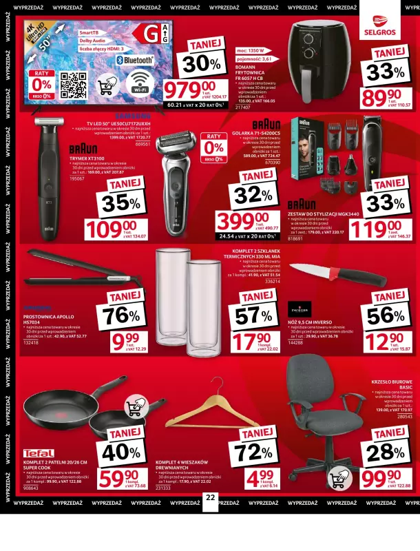 Selgros - gazetka promocyjna Oferta przemysłowa od czwartku 08.05 do środy 21.05 - strona 22