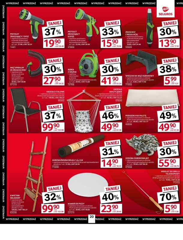 Selgros - gazetka promocyjna Oferta przemysłowa od czwartku 08.05 do środy 21.05 - strona 20